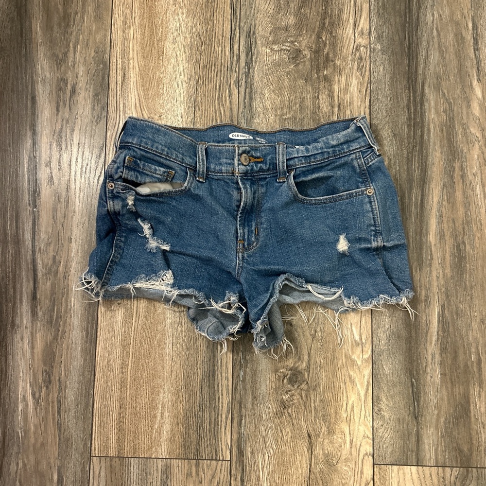 gap blue ripped jeans